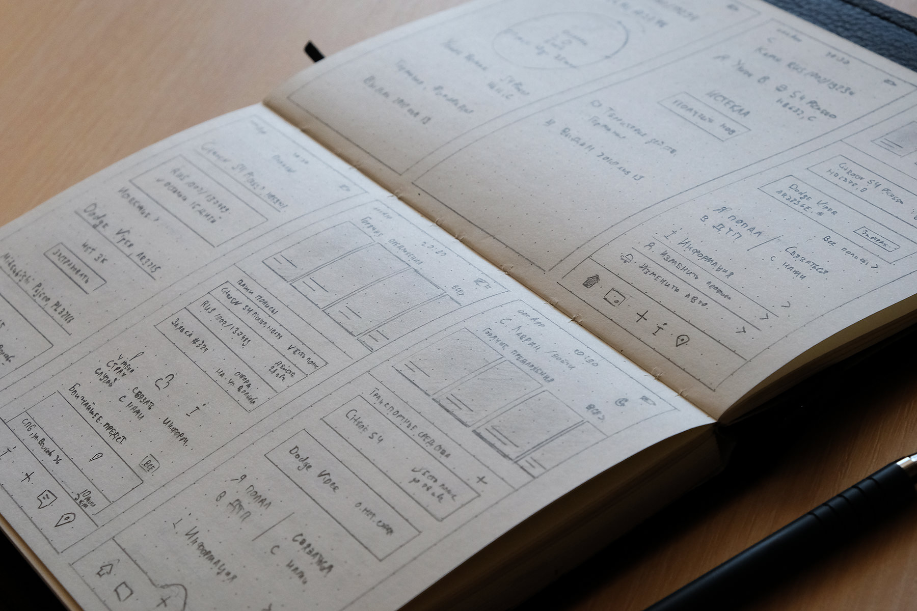 Zelenka raw wireframes